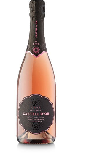 CASTELL D’OR  CAVA BRUT ROSAT - Tiempo de Vinos