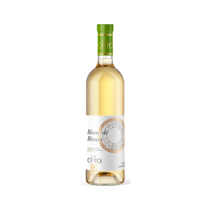 LA Cetto Blanc de Blancs 750 ml - Tiempo de Vinos