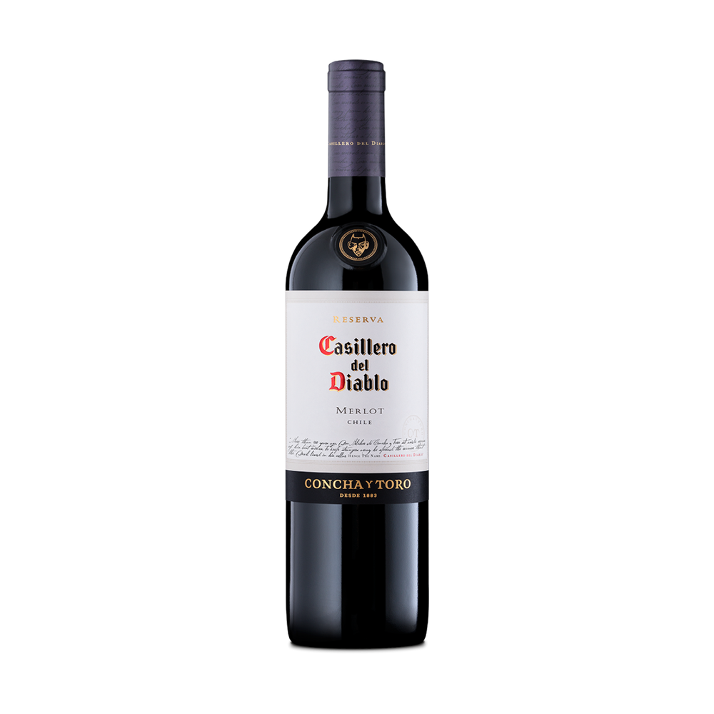 Casillero del Diablo Merlot 750 ml - Tiempo de Vinos