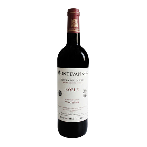 Montevannos Roble 750 ml - Tiempo de Vinos