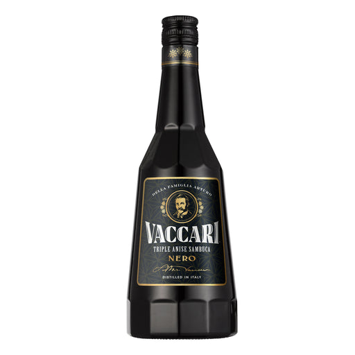 Licor Sambuca Vaccari Black 700 ml